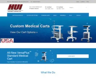 Medicalcarts.org(HUI Medical Carts) Screenshot