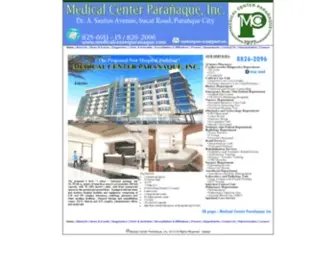 Medicalcenterparanaque.com(Medical Center Para) Screenshot