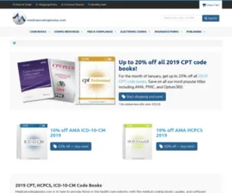 Medicalcodingbooks.com(2025 CPT) Screenshot