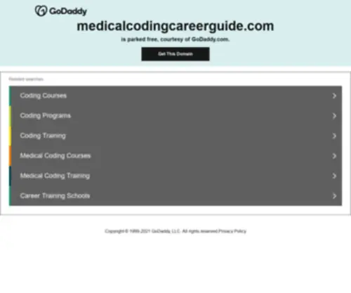 Medicalcodingcareerguide.com(Medical Coding Career Guide) Screenshot
