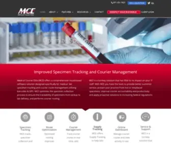 Medicalcourier.com(Medical Courier Elite (MCE)) Screenshot