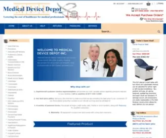 Medicaldevicedepot.com(Buy Surgical and Medical Equipment) Screenshot