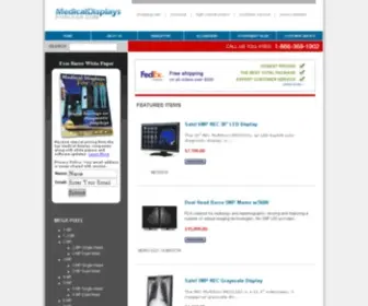 Medicaldisplaysforless.com(Medical Displays for Less) Screenshot