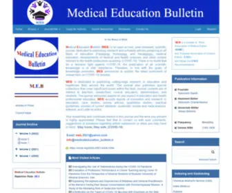 Medicaleducation-Bulletin.ir(Medical Education Bulletin) Screenshot