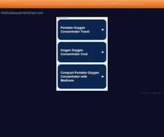 Medicalequipmentdirect.com(Medicalequipmentdirect) Screenshot