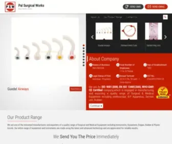 Medicalequipmentsupply.in(Pal Surgical Works) Screenshot