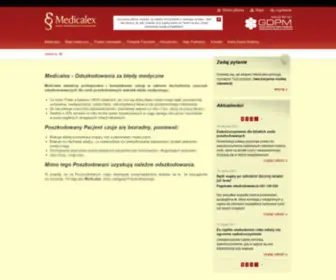 Medicalex.pl(Strona główna) Screenshot