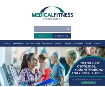 Medicalfitness.org(Medical Fitness) Screenshot