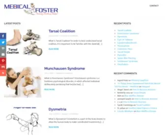 Medicalfoster.com(Fostering Medical & Health) Screenshot