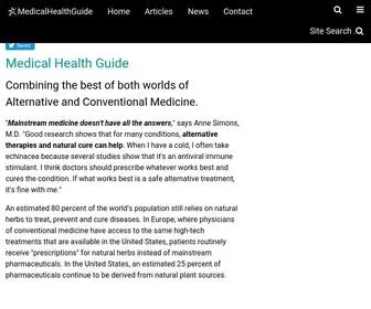 Medicalhealthguide.com(Complementary Medicine) Screenshot