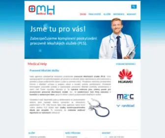 Medicalhelp.cz(Medical Help) Screenshot