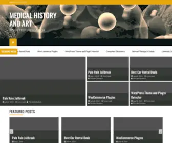 Medicalhistoryandart.com(To Better Research) Screenshot