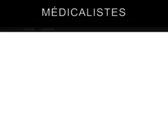 Medicalistes.fr(☞) Screenshot