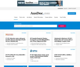 Medicaljobs.com.au(Build the career you want with) Screenshot