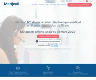 Medicall.fr(Permanence) Screenshot