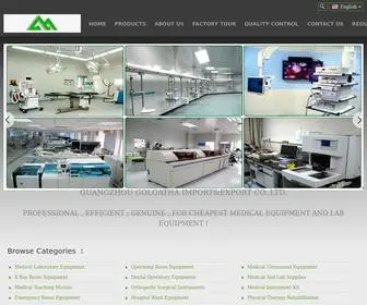 Medicallaboratory-Equipment.com(Quality Medical Laboratory Equipment & Operating Room Equipment Manufacturer) Screenshot