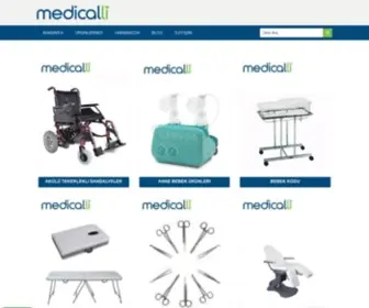 Medicalli.com(Medicalli : Tıbbi Cihaz) Screenshot