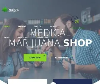 Medicalmarijuanashop.net(Medical Marijuana Shop) Screenshot