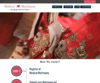 Medicalmatrimony.in(Medical matrimony) Screenshot
