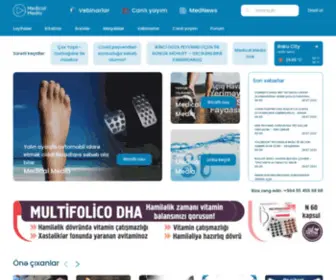 Medicalmedia.az(Medical media) Screenshot