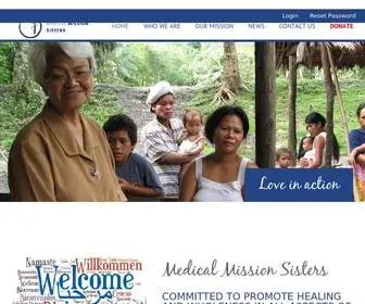 Medicalmissionsisters.org.uk(Medical Mission Sisters) Screenshot