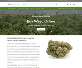 MedicalmrjNshop.org(Buy weed online) Screenshot