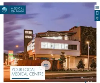 Medicalonmiami.com.au(Medical on Miami Centre) Screenshot