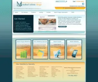 Medicalpracticewebsitedesign.com(Medical Practice Web Site Design) Screenshot