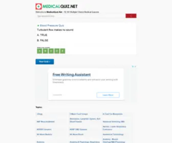 Medicalquiz.net(Medical Quiz) Screenshot