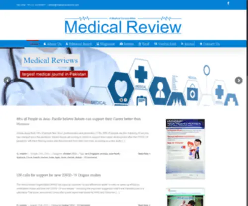 Medicalreviewintl.com(A Current Medical Affair) Screenshot