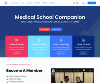 Medicalschoolcompanion.org(MSC MedEd) Screenshot