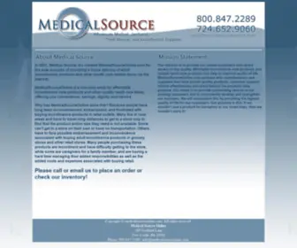 Medicalsourceonline.com(Medicalsourceonline) Screenshot