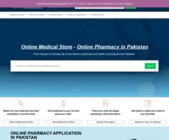 Medicalstore.com.pk(Online Medical Store) Screenshot