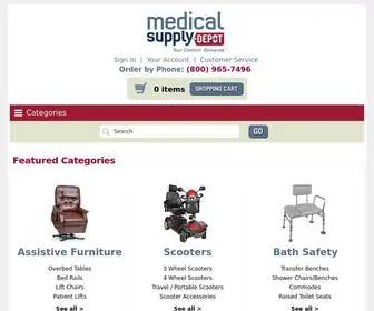 Medicalsupplydepot.com(Shop Medical Supplies and Incontinence Supplies) Screenshot