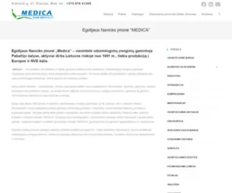 Medica.lt(„Medica“) Screenshot