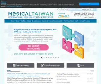 Medicaltaiwan.com.tw(MEDICAL TAIWAN) Screenshot