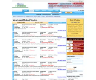 Medicaltenders.in(Medical Tenders) Screenshot