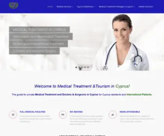 Medicaltourism-CYprus.com(Medical treatment in Cyprus) Screenshot