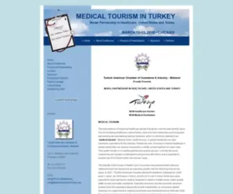Medicaltourisminturkey.org(Medical Tourism in Turkey) Screenshot