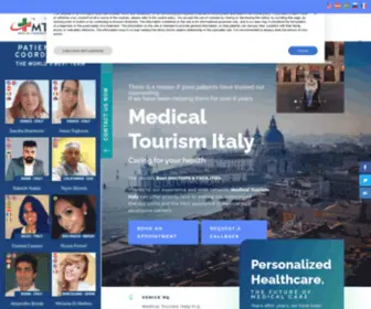 Medicaltourismitaly.com(Medical Tourism Italy) Screenshot