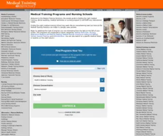 Medicaltrainingdirectory.com(Medical Training Directory) Screenshot