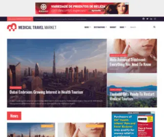 Medicaltravelmarket.com(Medical Travel Market) Screenshot