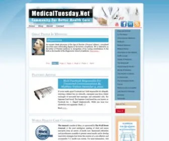 Medicaltuesday.net(Community For Better Health Care) Screenshot