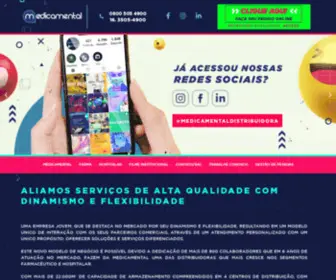 Medicamental.com.br(Distribuidora) Screenshot