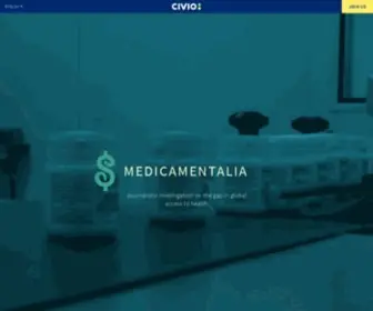 Medicamentalia.org(Medicamentalia) Screenshot