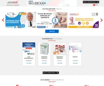 Medicamentos.com.mx(Actuamed) Screenshot