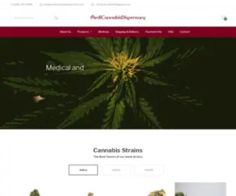 Medicannabisdispensary.com(Buy medical and recreational cannabis online) Screenshot