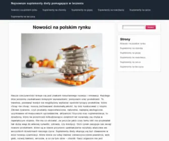 Medicapolska.pl(Najnowsze suplementy diety pomagające w leczeniu) Screenshot