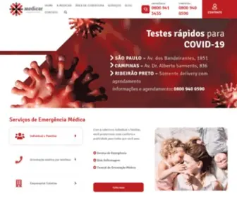 Medicar.com.br(Serviços de Emergência Médica) Screenshot