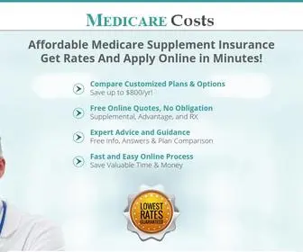 Medicare-Costs.com(Medicare Costs) Screenshot